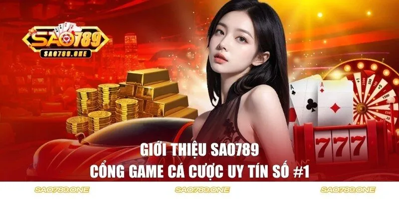 Giới thiệu SAO789 - Cổng game cá cược xanh chín